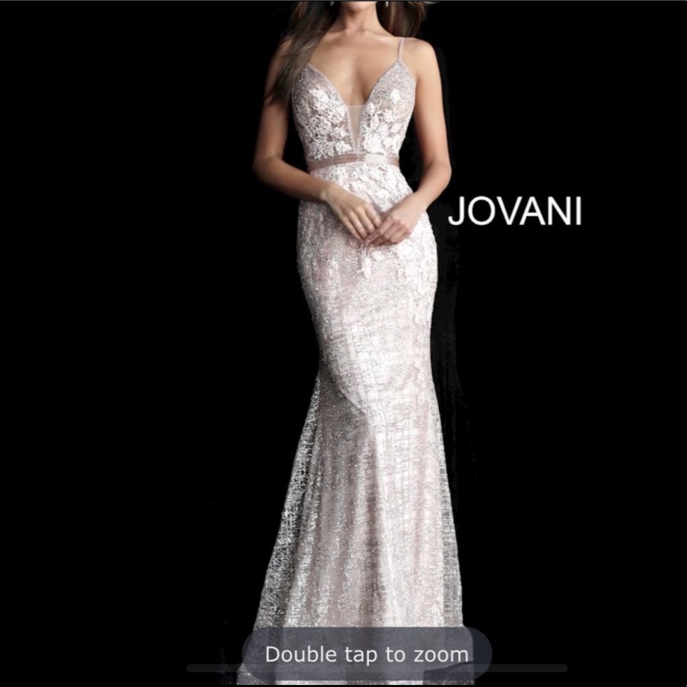 Jovani Rose Gold Dress - Picture 5 of 5